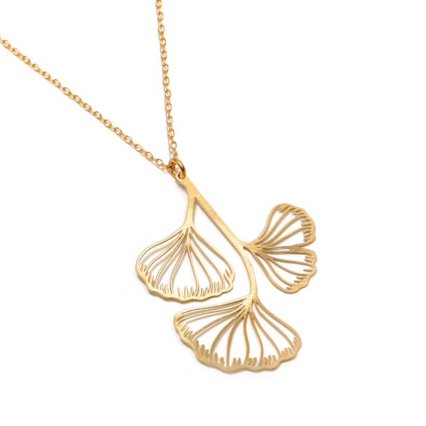 Nature & Découvertes - Collier Ginkgo