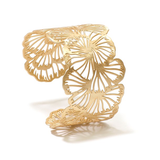 Nature & Découvertes - Bracelet manchette Ginkgo
