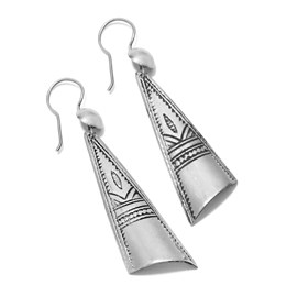 Boucles d'oreilles Touareg triangles