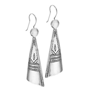 Boucles d'oreilles Touareg triangles