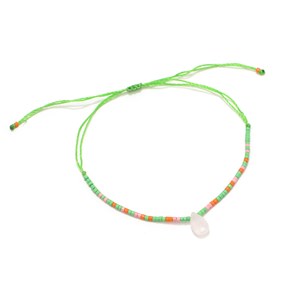 Bracelet Summer Miyuki quartz rose