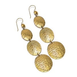 Boucles d'oreilles pendantes cercles