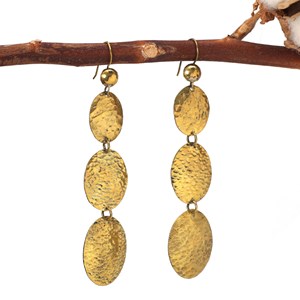 Boucles d'oreilles pendantes cercles