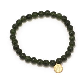 Bracelet orné de jade néphrite