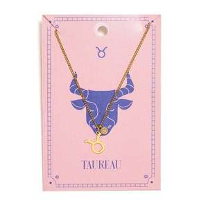 Collier signe astrologique Taureau