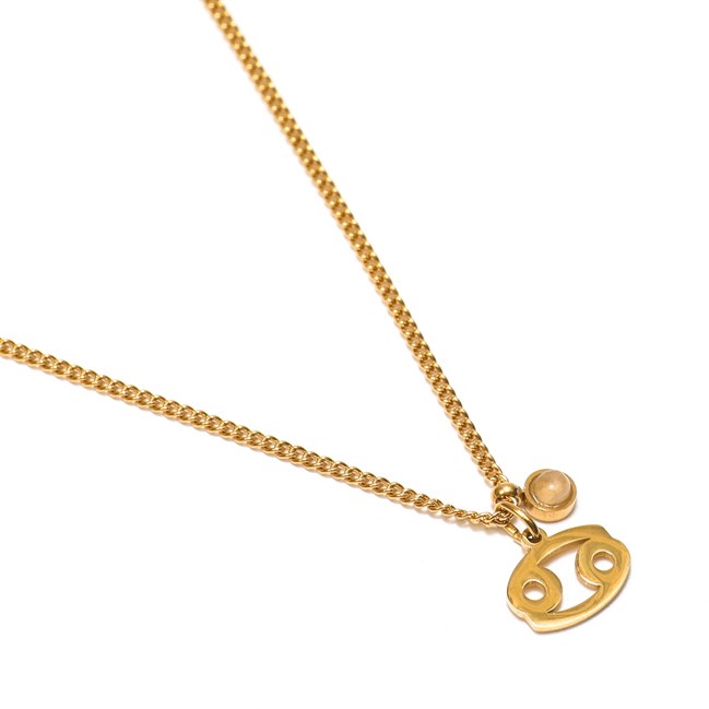 Collier signe astrologique Cancer
