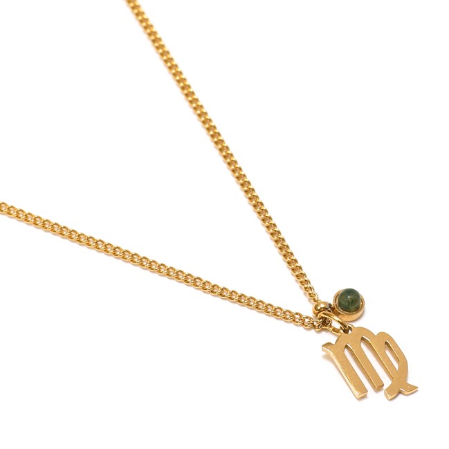 Collier signe astrologique Vierge
