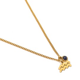 Collier signe astrologique Verseau