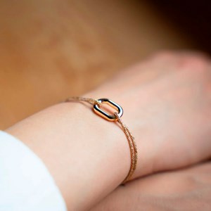 Bracelet Filin Le Vent à la Française Beige