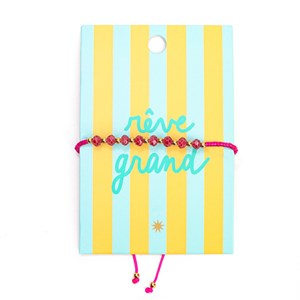 Bracelet citation Rêve grand