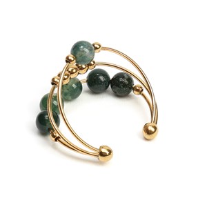 Bague anti-stress pierre naturelle Agate