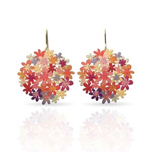 Boucles d'oreilles Bouquet de fleurs