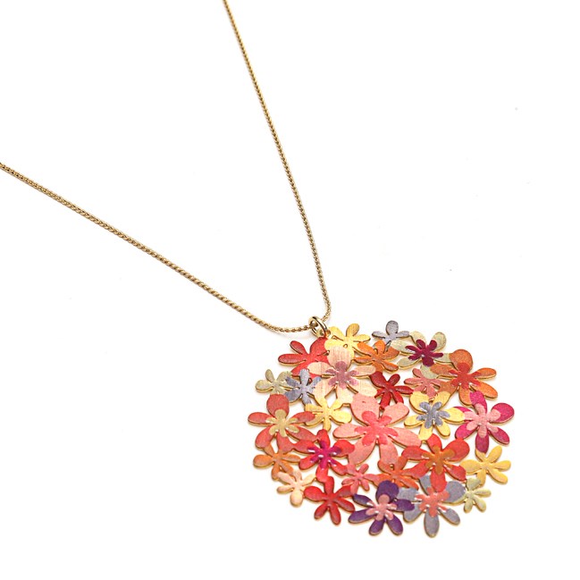 Collier Bouquet de fleurs