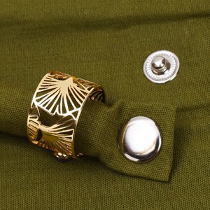 Trousse à bijoux brodée à rouler Fleurs