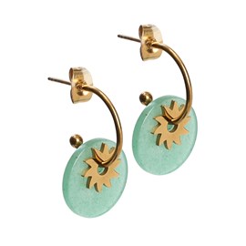 Boucles d'oreilles soleil sacré
