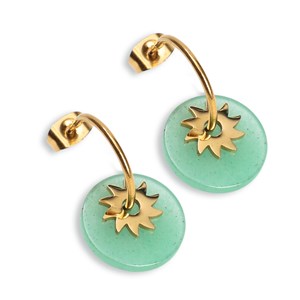 Boucles d'oreilles soleil sacré