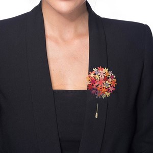 Broche Bouquet de fleurs
