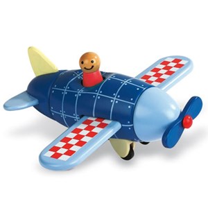 Avion kit magnétique bois