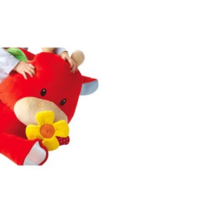 Vache d'activités rouge