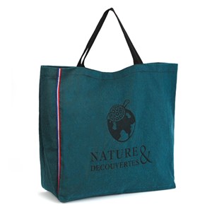 Sac cabas réutilisable éco-conçu Bleu foncé