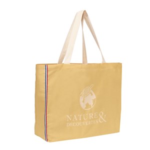 Sac cabas réutilisable éco-conçu Jaune