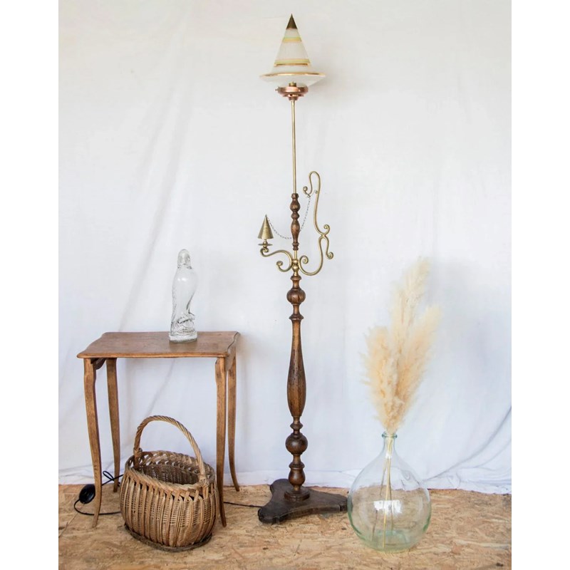 Julien, le lampadaire en laiton n°353