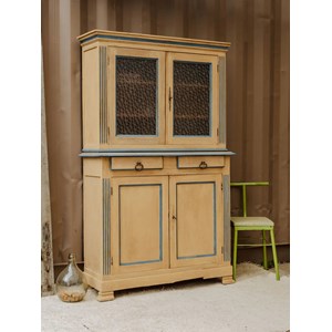 Buffet à deux corps en bois n°860