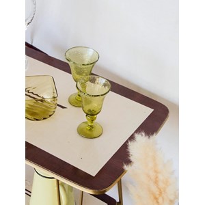 Desserte en formica et laiton n°276