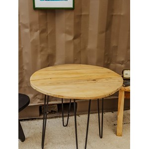 Table basse en bois et métal n°881