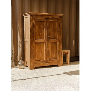Armoire parisienne en bois n°393