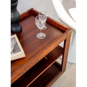 Desserte roulante en bois n°285