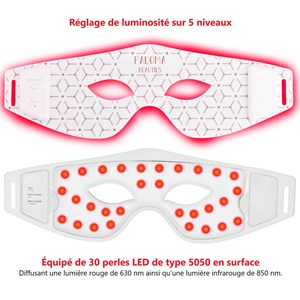 Masque led contour des yeux