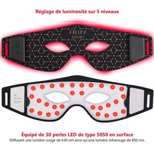 Masque led contour des yeux