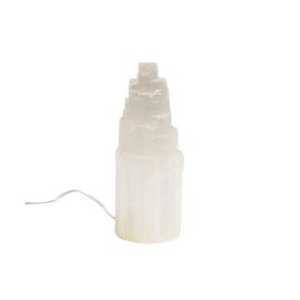 Lampe montagne en sélénite