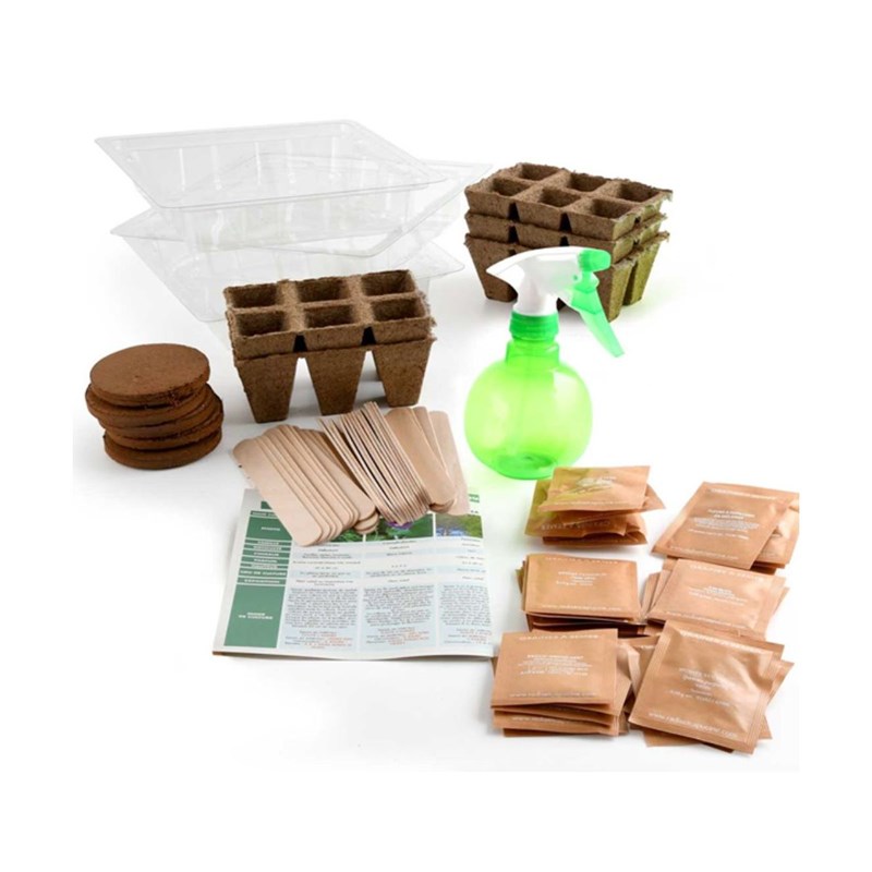 Coffret matériel et 30 sachets de graine