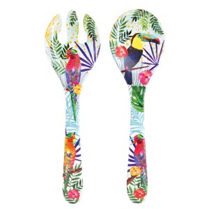 Couverts à salade en mélamine rio 33 cm