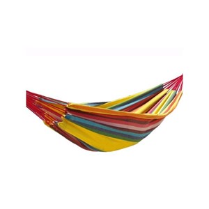 Set support double en bois avec hamac simple relaxant