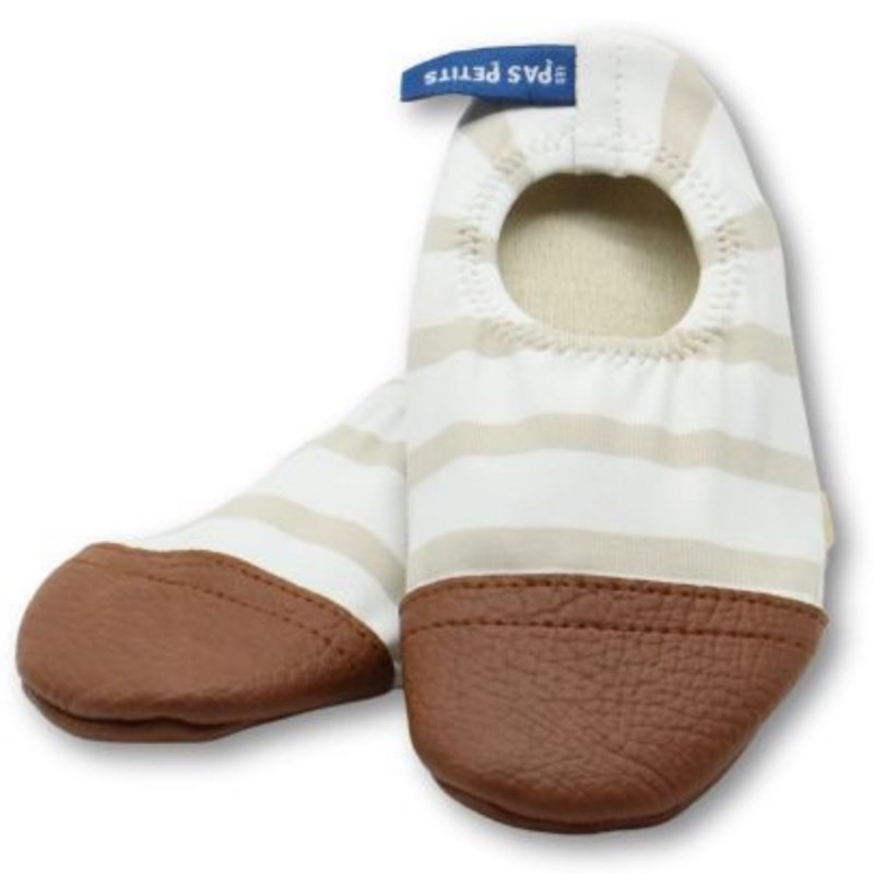 Chaussons tout-terrain les petits marins camel (pointures 24-26)