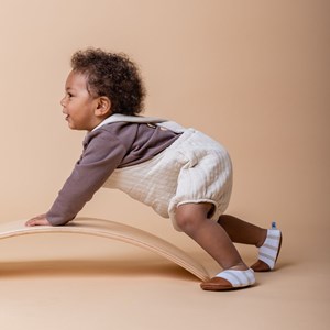 Chaussons tout-terrain les petits marins camel (pointures 24-26)