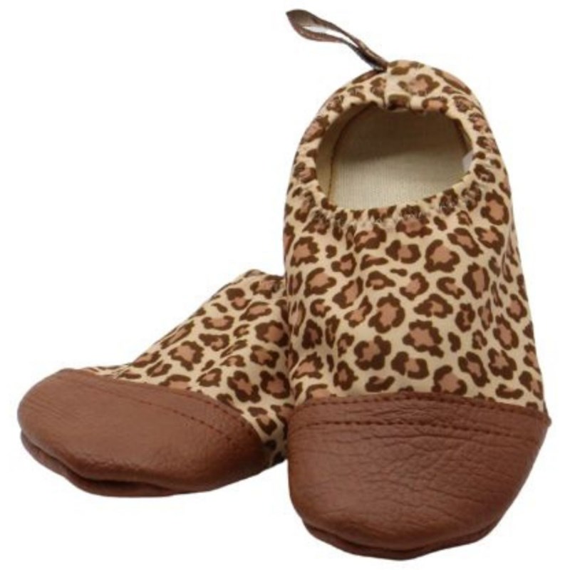 Chaussons tout-terrain les petits léon léopard (pointures 24-26)