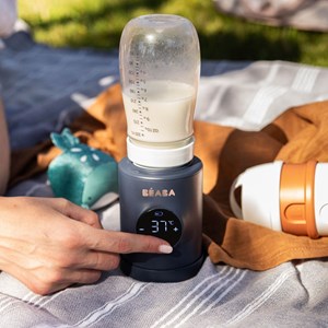 Chauffe-biberon nomad milk night blue + 3 adaptateurs