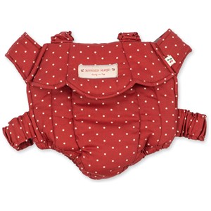 Porte-bébé pour poupée fraise à pois