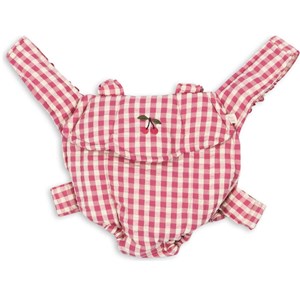 Porte-bébé pour poupé carreaux bubblegum