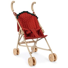 Poussette pour poupée fraise dot