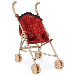 Poussette pour poupée fraise dot