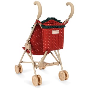 Poussette pour poupée fraise dot