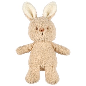 Peluche bébé lapin teddy beige 24 cm)