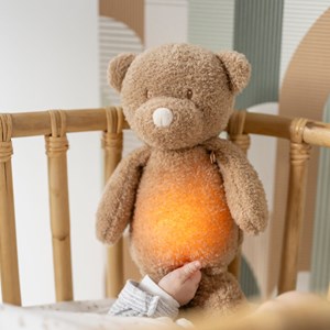 Peluche veilleuse sleepy teddy ours caramel
