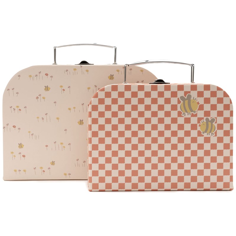 Jollein - Lot de 2 valisettes pretty picnic