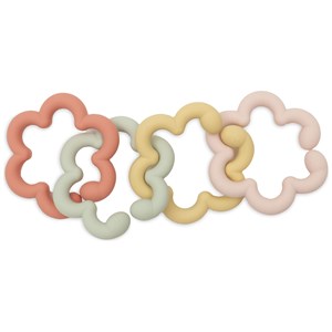 Anneaux de dentition en silicone flowers